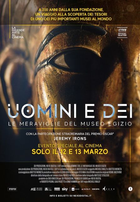 UOMINI E DEI. LE MERAVIGLIE DEL MUSEO EGIZIO - LA GRANDE ARTE AL CINEMA 2023/2024